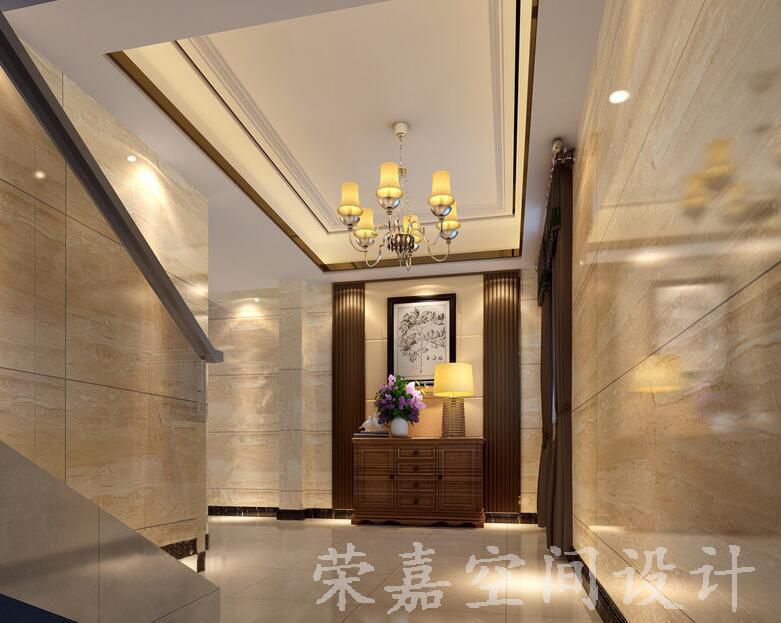 上海裝修案例現(xiàn)代奢華 沉鏡別墅