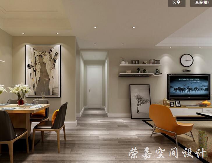 上海裝修案例現(xiàn)代三居 驚艷設計