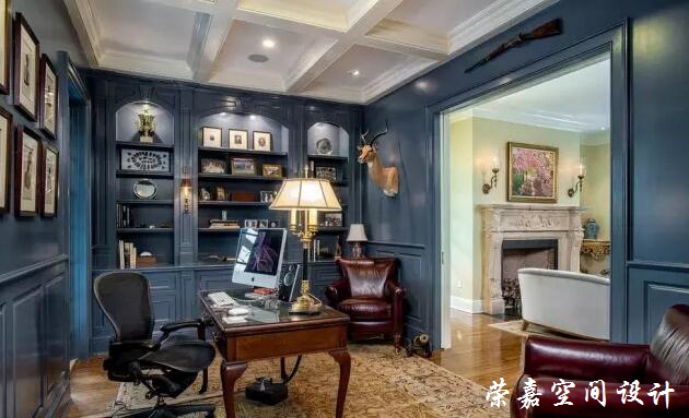書房這么美，還能專心地看書嗎？
