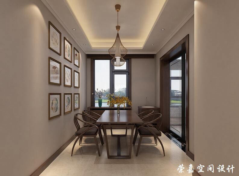 上海裝修案例中式雅致 和簡(jiǎn)清靜