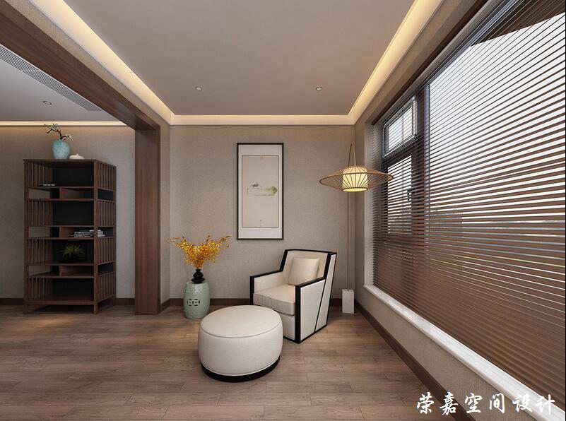 上海裝修案例中式雅致 和簡(jiǎn)清靜