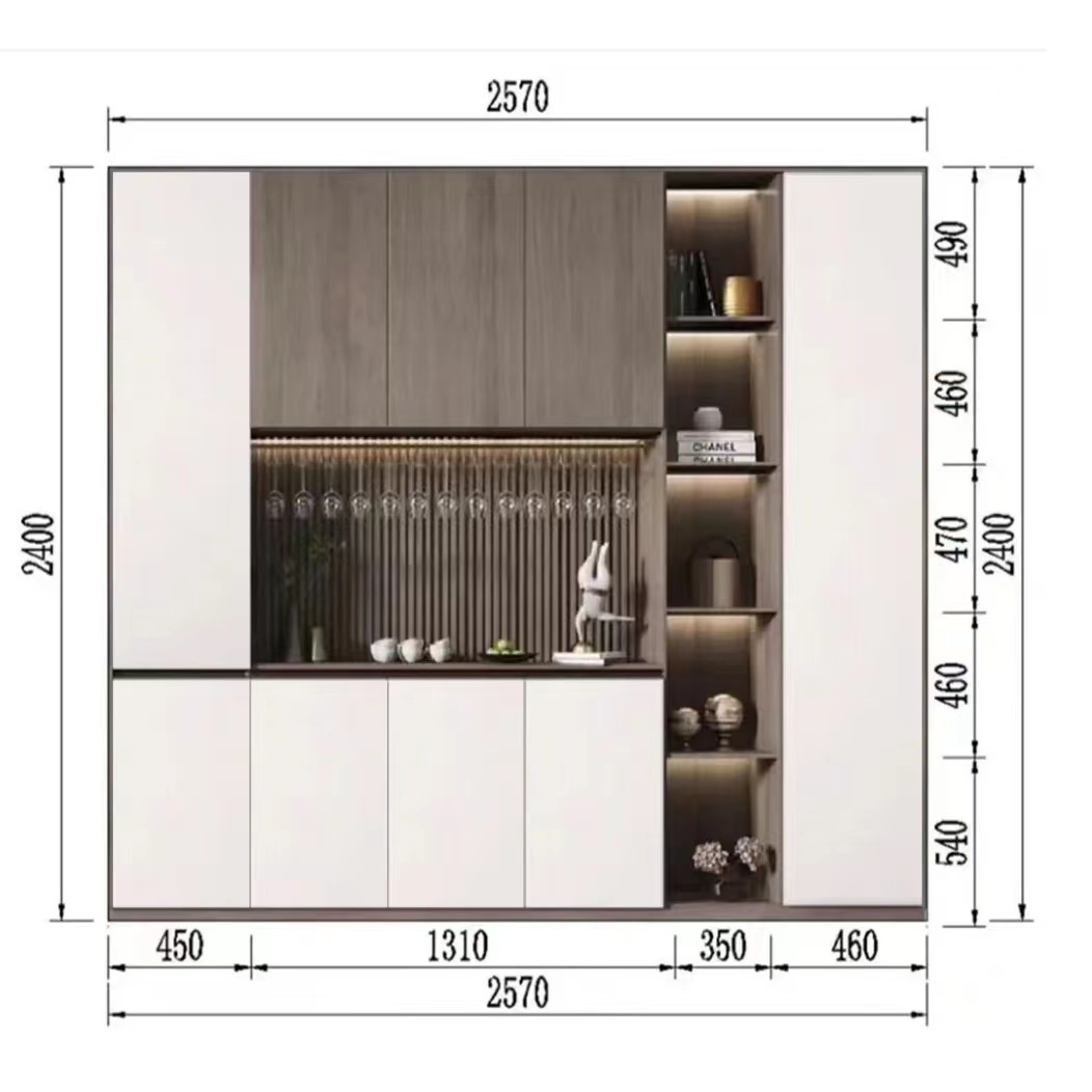 好看又實(shí)用的餐邊柜設(shè)計(jì)！快來(lái)抄作業(yè)吧~